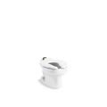 Kohler Primary Elongated Floor-Mount Flushometer Bowl, Antimicrobial Finish 96064-SS-0